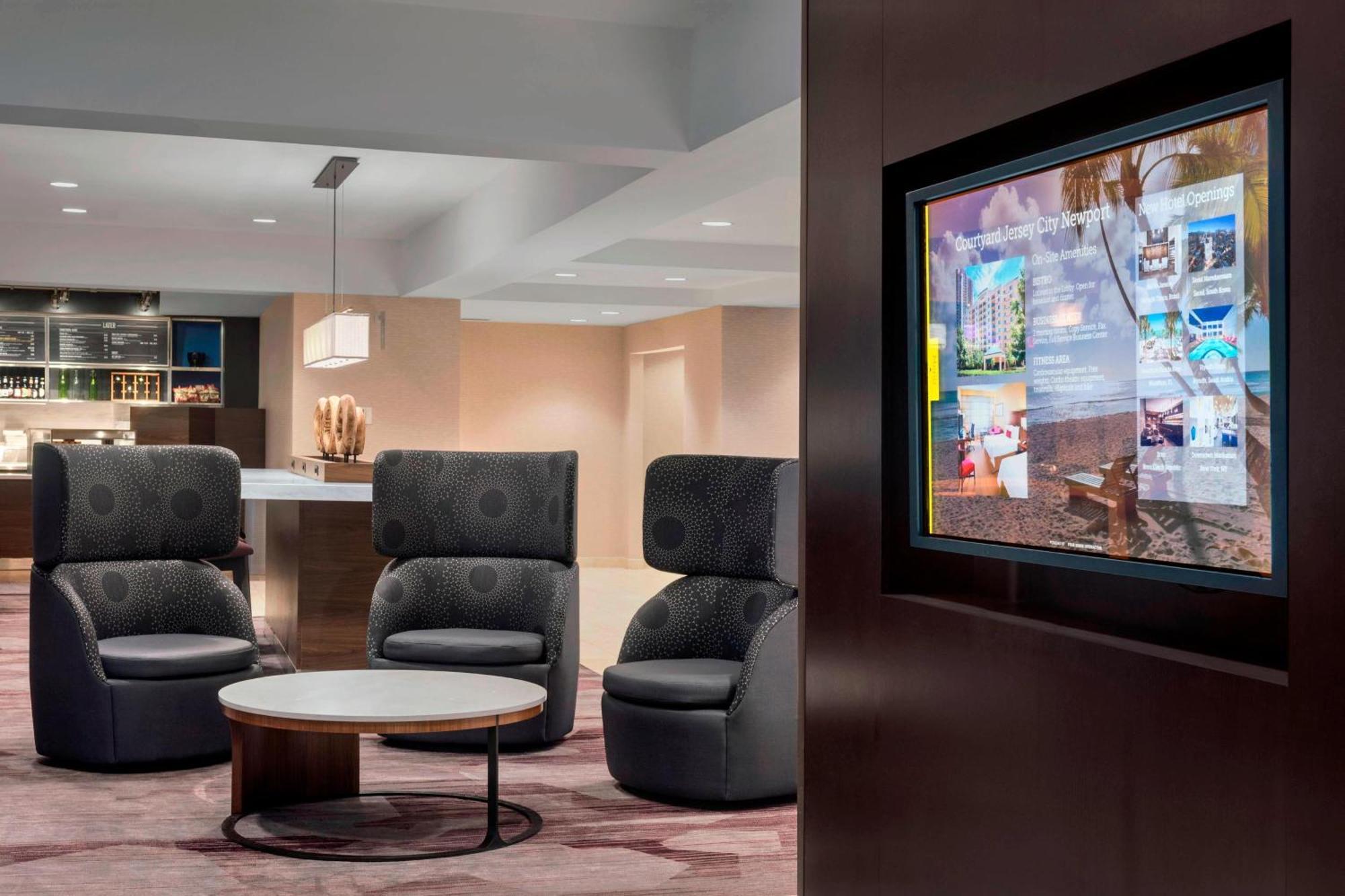 Courtyard By Marriott Jersey City Newport Exterior foto