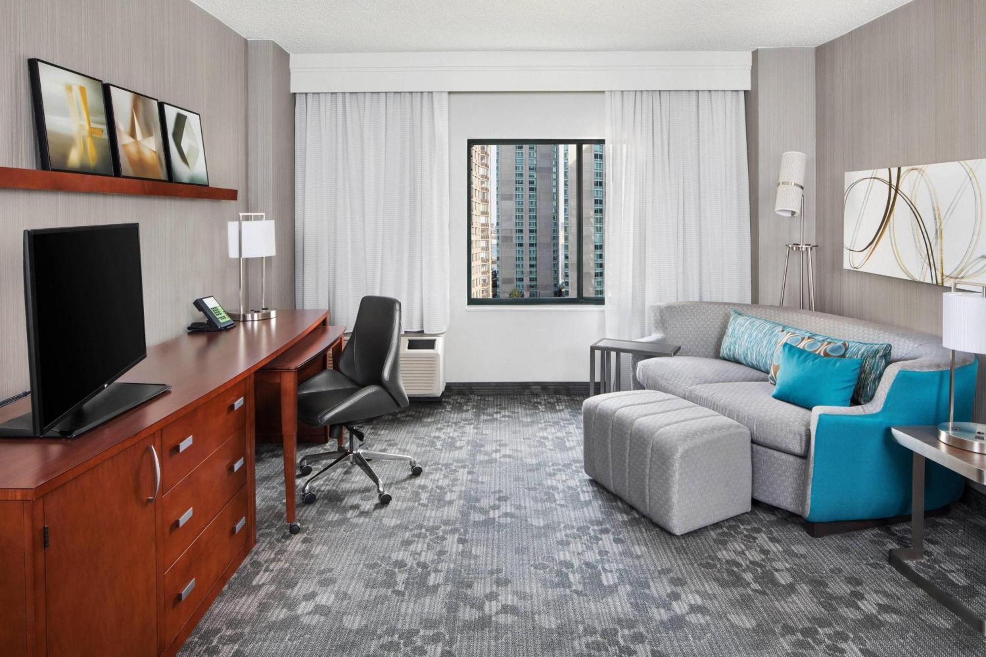 Courtyard By Marriott Jersey City Newport Exterior foto