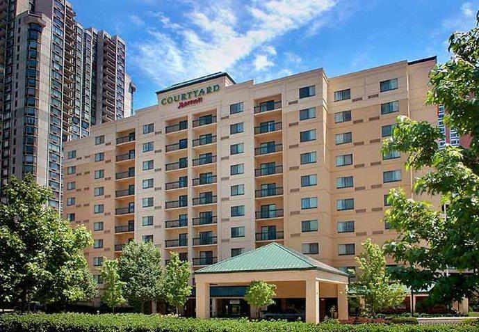 Courtyard By Marriott Jersey City Newport Exterior foto
